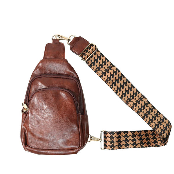 Rebeca Crossbody Sling Bag   \ Saddle