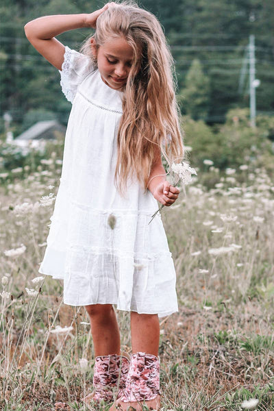 Boho Belissima Bella Dress | White