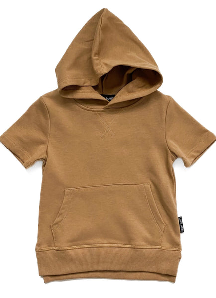 Lenox Hooded Sweatshirt Tee | Camel