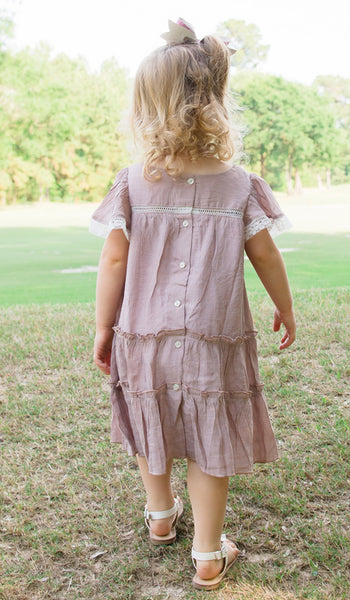 Boho Belissima Bella Dress | Mocha Taupe