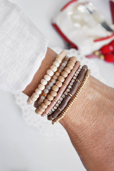 Glory Beaded Stack Bracelet