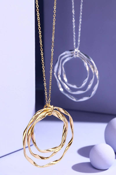 Circle Pendant Necklace