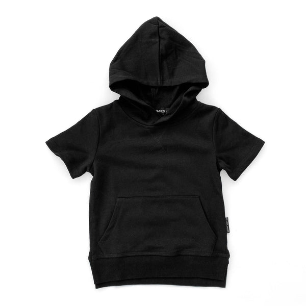 Lenox Hooded Sweatshirt Tee | Black